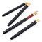 Sable Travel Watercolor Brushes, Fuumuui 4pcs Elegant Kolinsky Sable Travel Brushes Travel Watercolor Kit with Leather Pouch Perfect for Watercolor Gouache Ink Painting